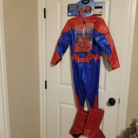 Marvel Spider-man Costume with gloves and mask - Picture 12 of 15